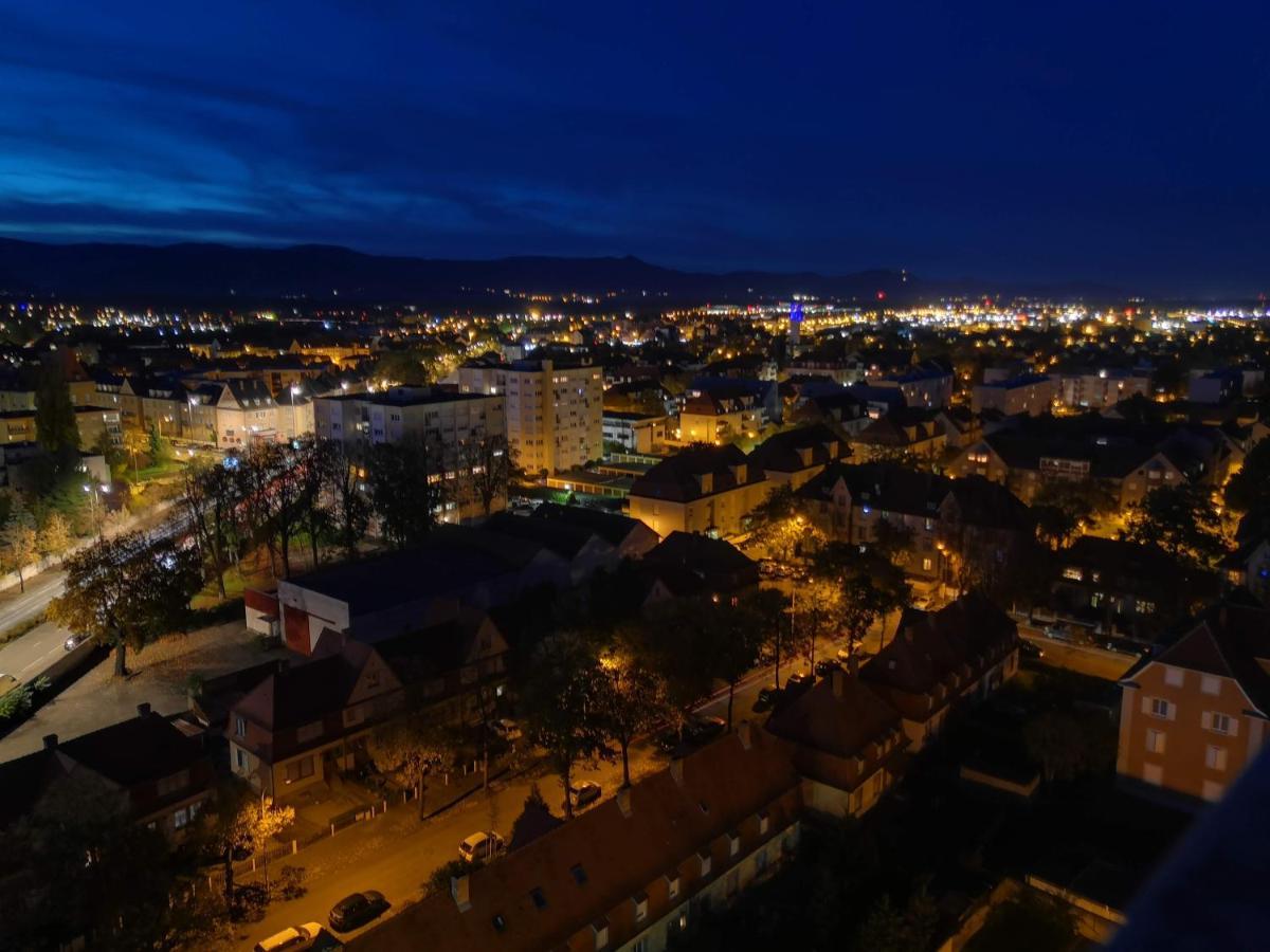 Bel Appartement Avec Vue Splendide Sur Toute La Ville De Colmar - Parking Gratuit Екстериор снимка